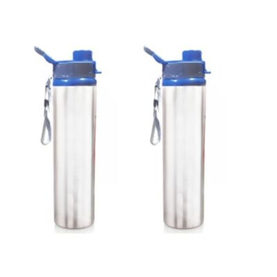 Sleek Combo Stainless Steel Water Bottle (750 ml) – 2 Nos