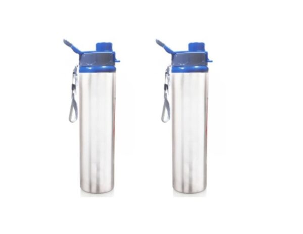 Sleek Combo Stainless Steel Water Bottle (750 ml) - 2 Nos