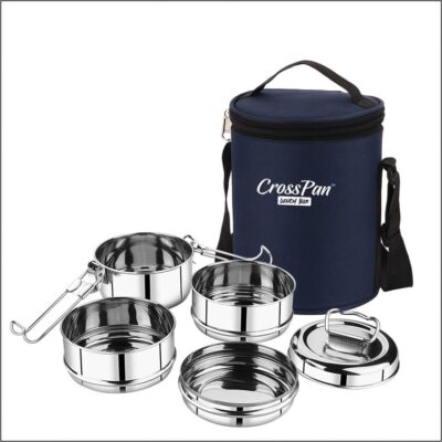 Klassic Trio 3 Lunch Box with Partition Plate