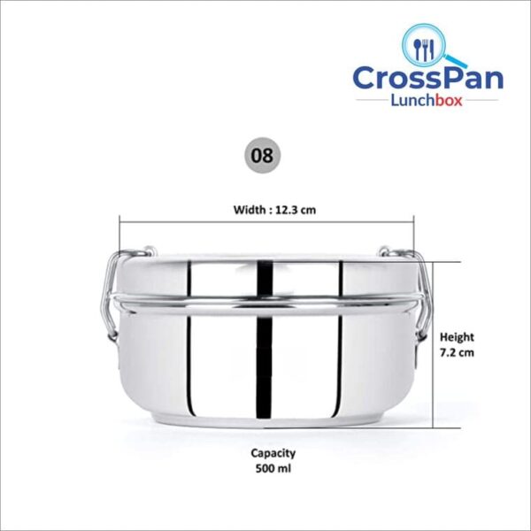 Klassic Solo Tiffin Box with Partition Plate - Image 4