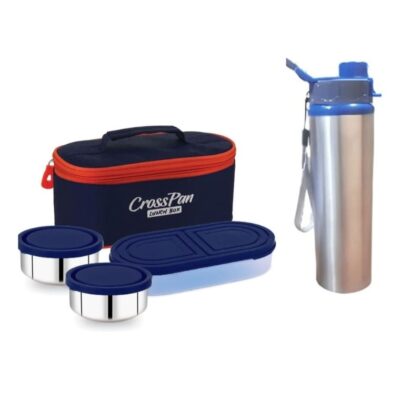 Orra Double Decker Lunch Box with Water Bottle