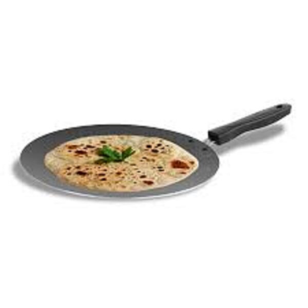 NonStick Roti Tawa 28 cm Diameter, Red - Image 4