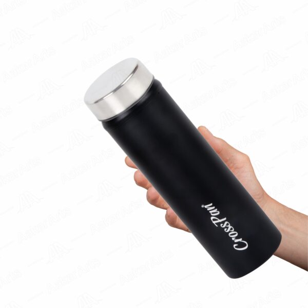 Combo Stainless Steel Water Bottle (750 ml) - 2 Nos (Black) - Image 4